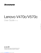 Lenovo V570c User Manual
