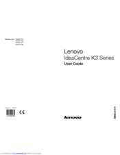 Lenovo 77472BU User Manual