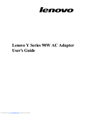 Lenovo 90W AC Adapter User Manual