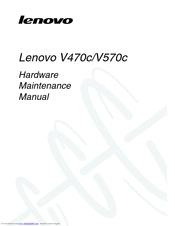 Lenovo V470c Hardware Maintenance Manual