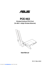 Asus PCE-N53 User Manual