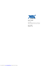 VIA Technologies P5KPL CM - Motherboard - Micro ATX User Manual