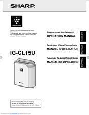 Sharp IG-CL15UW Operation Manual