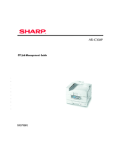 Sharp AR-C360P Job Management Manual