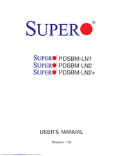 Supero PDSBM-LN1 User Manual
