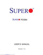 Supermicro PDSMi User Manual