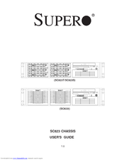 Supero SC823i User Manual