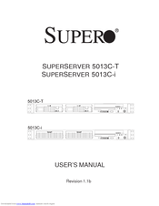 Supero SuperServer 5013C-i User Manual