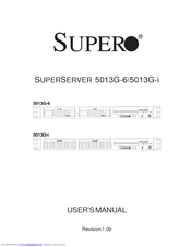 Supero SUPERSERVER 5013G-6 User Manual