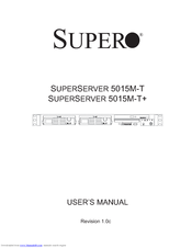Supermicro SUPERSERVER 5015M-T User Manual