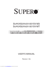 Supermicro SUPERSERVER 6015V-MT User Manual