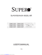 Supermicro SUPERSERVER 6023L-8R User Manual