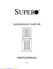 Supero SuperServer 7042P-8R User Manual