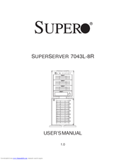 Supero SuperServer 7043L-8R User Manual
