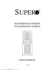 Supero 7043M-8 User Manual