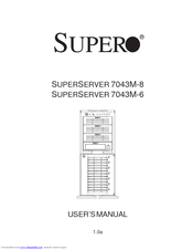 Supero SuperServer 6023M-8 User Manual