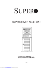 Supermicro 7044H-32R User Manual