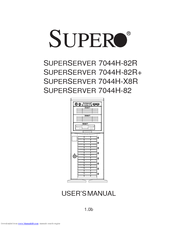 Supermicro 7044H-82 User Manual