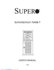 Supermicro 7045B-T User Manual