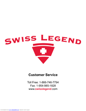 Swiss Legend ISA 8172 User Manual