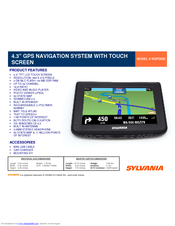 Sylvania SGPD432 Product Features