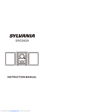 Sylvania SRCD629 User Manual