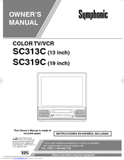 Symphonic SC319C Owner's Manual