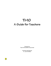 TI TI-10 User Manual