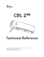 Texas Instruments CBL 2 Reference Manual
