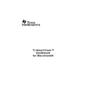 TI SmartView Manual Book