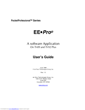 da Vinci Technologies EE Pro User Manual