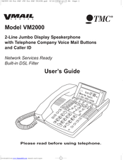 TMC VM2000 User Manual
