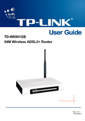TP Link TD-W8901GB User Manual