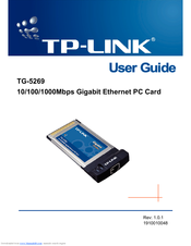 TP Link TG-5269 User Manual