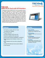 TRENDnet TIM-128 Specifications