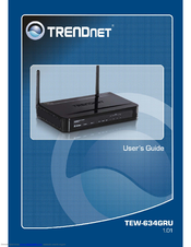 TRENDnet TEW-634GRU User Manual