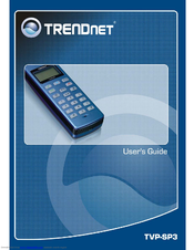 TRENDnet TVP-SP3 - ClearLink USB VoIP Phone User Manual