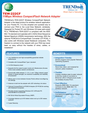 TRENDnet TEW-222CF Specifications