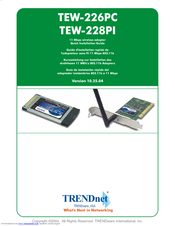 TRENDnet TEW-228PI Quick Installation Manual