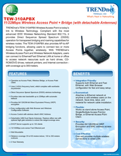 TRENDnet TEW-OA14DK Specifications