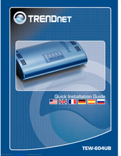 TRENDnet TEW-604UB Quick Installation Manual