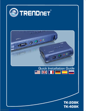TRENDnet TK-208K Quick Installation Manual
