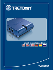 TRENDnet TVP-SP5G Quick Installation Manual
