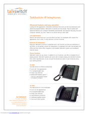 TalkSwitch TS-9143i Specifications