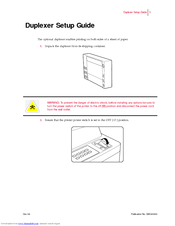 TallyGenicom Intelliprint ML450 Setup Manual