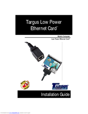 Targus PA610U Installation Manual