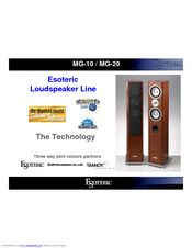 Esoteric Esoteric MG-10 Specifications