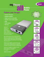 Tekkeon myPower ALL MP3400 Specifications