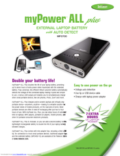 Tekkeon myPower ALL plus MP3700 Specification Sheet