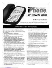 Teledex SIP ND2210S User Manual